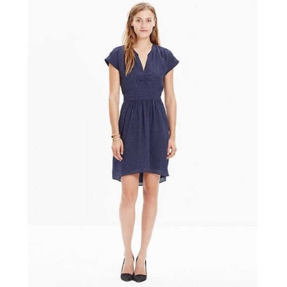 Madewell Dresses & Skirts - Madewell Silk Fable Dress in Leaf Shade